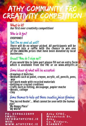 Poster for creativity competition 2